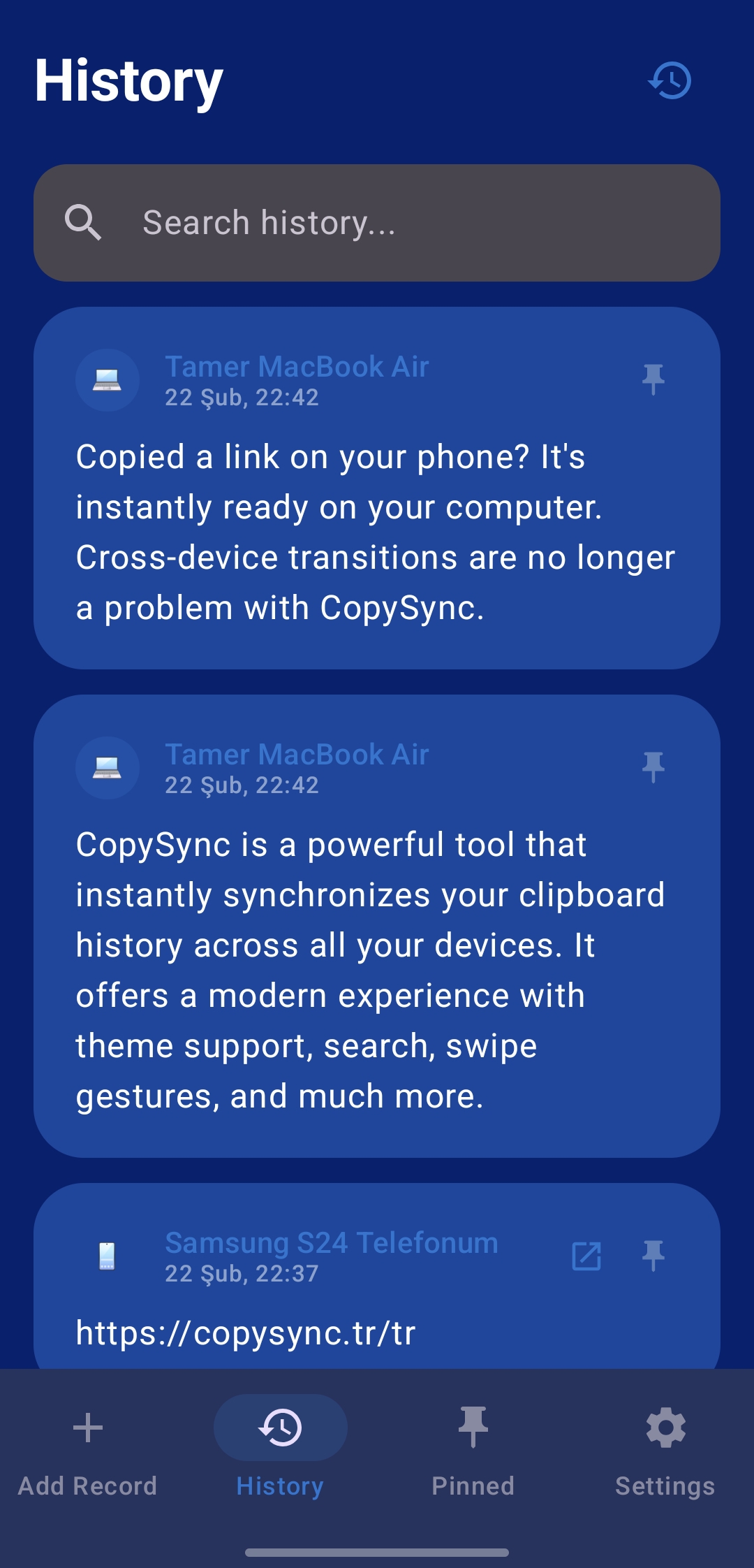 CopySync Android v2.0